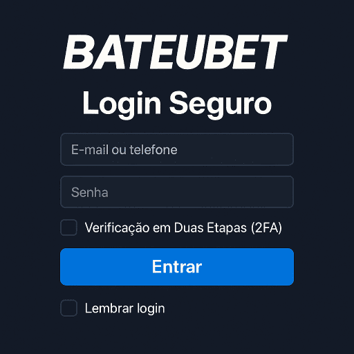 Figura 2 do login da BATEUBET